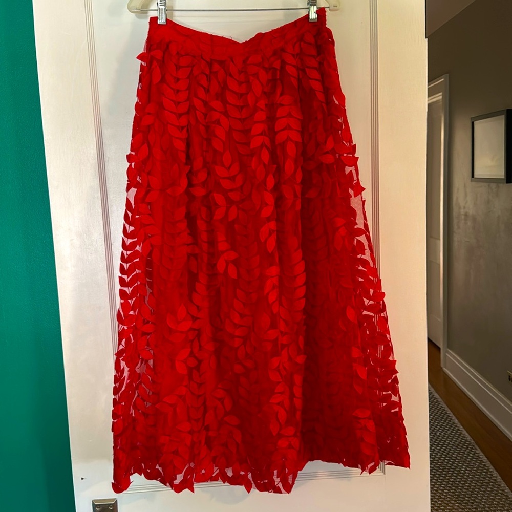 Anthropology Sunday in Brooklyn 3D Skirt